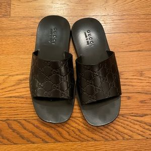 Classic Gucci sandals. Barely worn